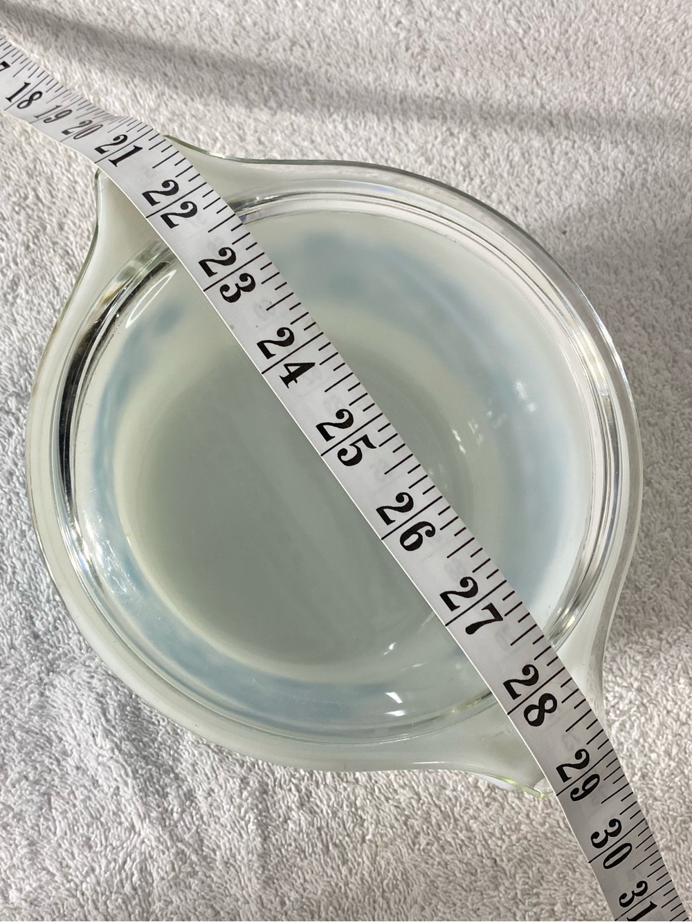 Vintage PYREX Horizon Blue Casserole Dish W Lid 1 Quart #473 Retro Cookware - Picture 15 of 16
